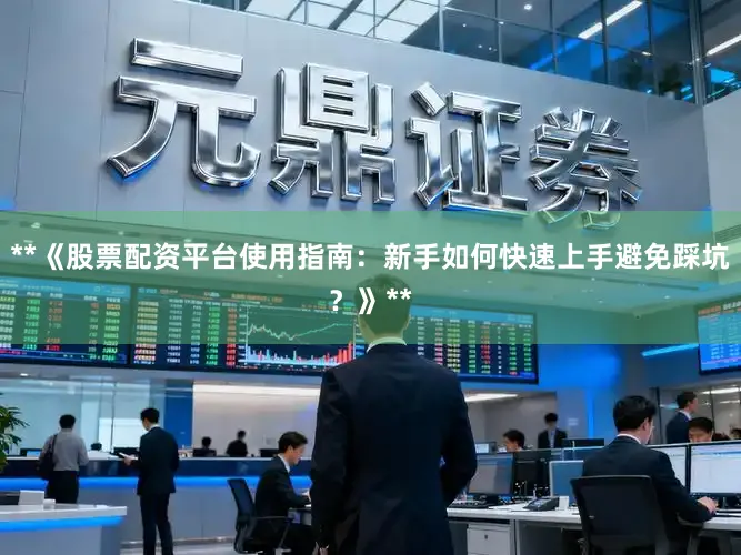 **《股票配资平台使用指南：新手如何快速上手避免踩坑？》**
