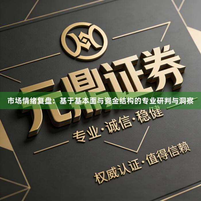 市场情绪复盘：基于基本面与资金结构的专业研判与洞察