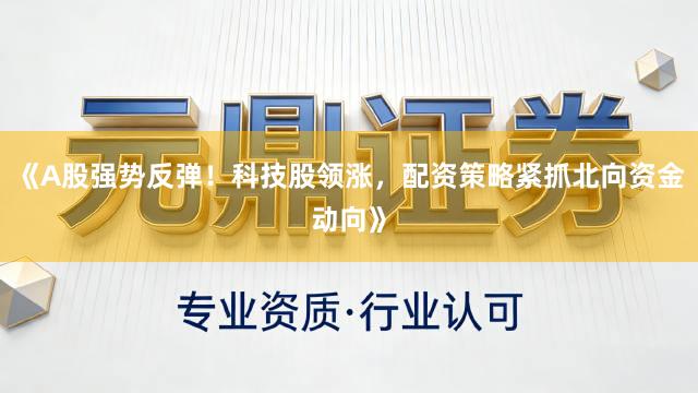 《A股强势反弹！科技股领涨，配资策略紧抓北向资金动向》